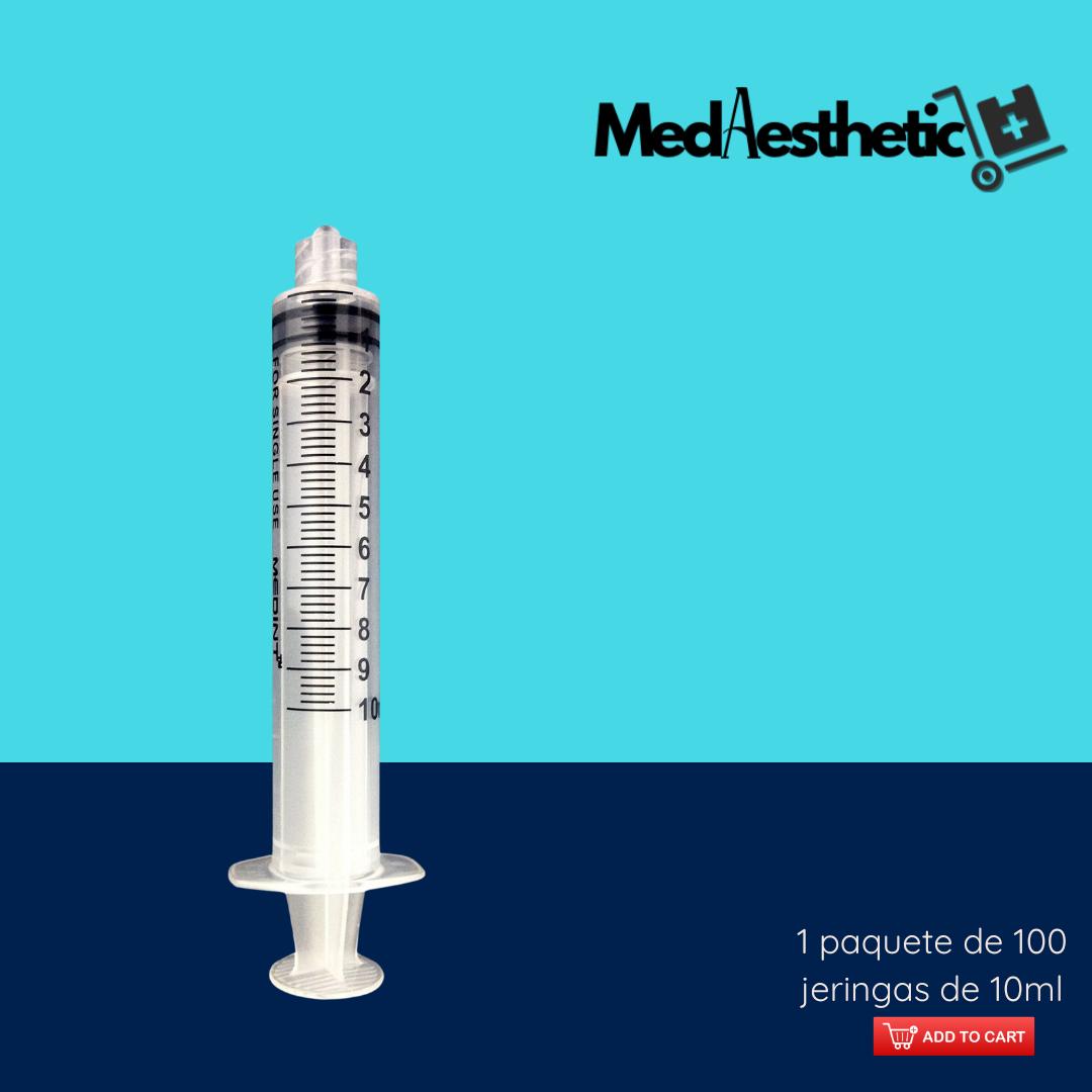 Jeringas 10ml (1pack 100unidades)